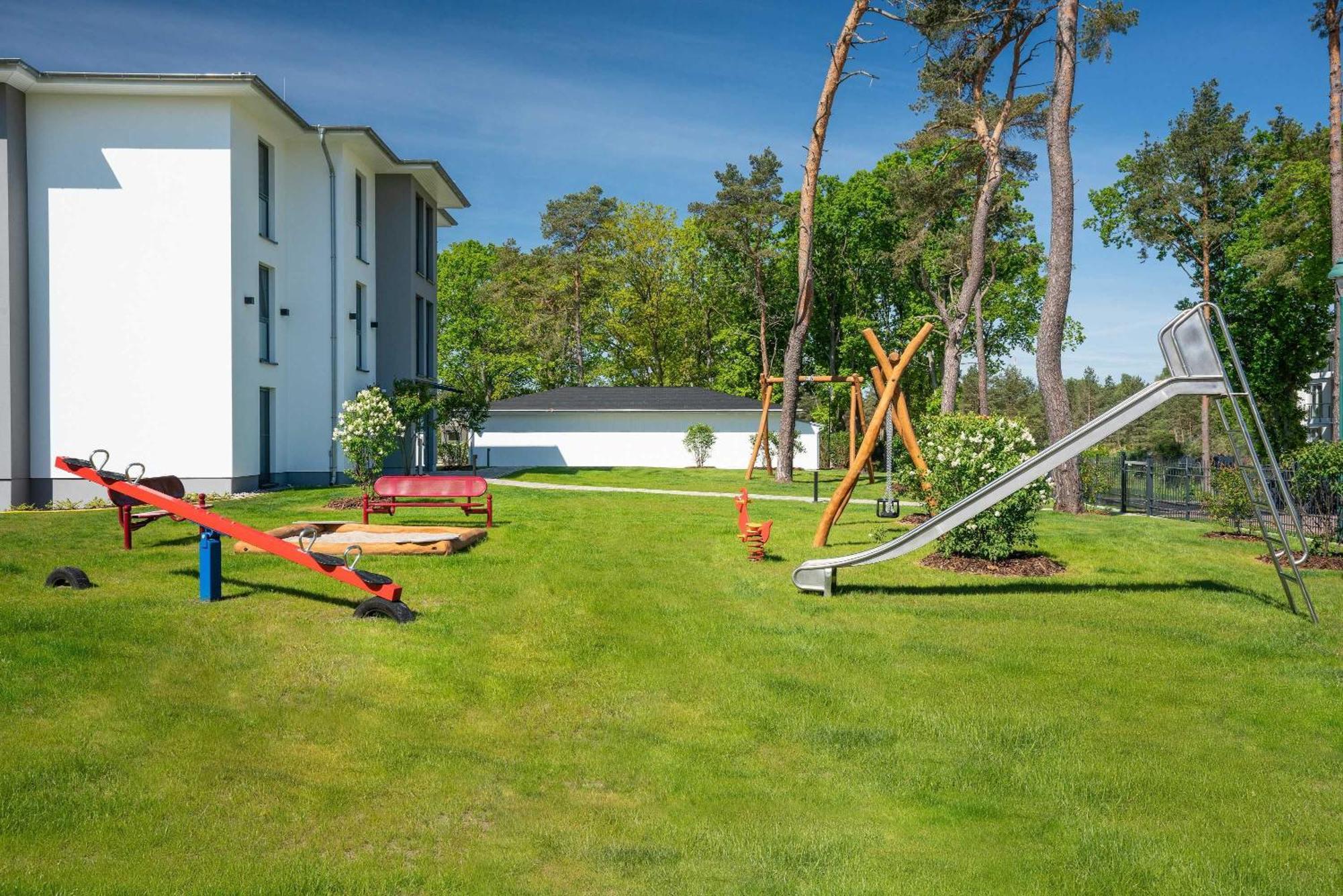 Terrassenwohnung "Kliffgarten" - Oase Am Haff Garz  Eksteriør bilde